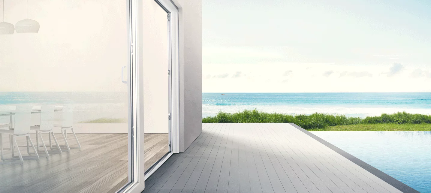 Fenstertechnik douPort AS Außenansicht B Meer RGB
